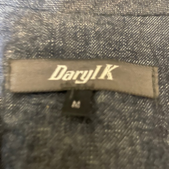 Sold on another site! Daryl K Cropped Jean Jacket Medium - Picture 2 of 9